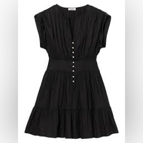 NWT Sandro black dress 38 - Picture 12 of 12